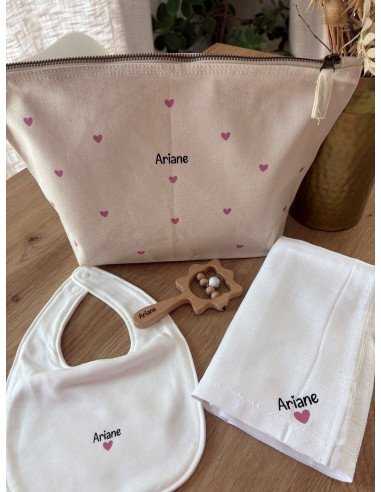 Coffret Naissance Personnalisé – Pochette,...