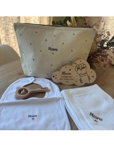 Coffret Naissance Personnalisé – Pochette,...