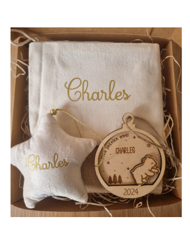 Box "Mon Premier Noël" – Décorations...