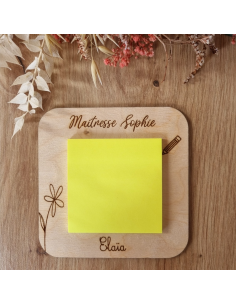 Bloc-note en bois personnalisé – Cadeau de fin d’année... 2