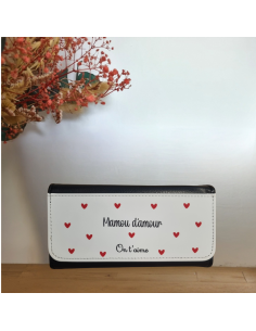 Étui à lunettes rigide personnalisé -cœur ❤️ 2