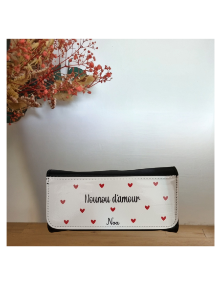 Étui à lunettes rigide personnalisé -cœur ❤️