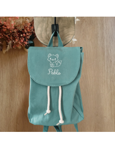 Sac maternelle / Crèche Thème renard garçon