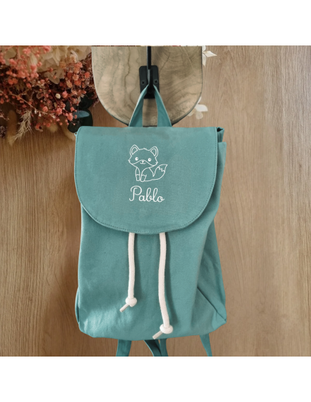 Sac maternelle / Crèche Thème renard garçon