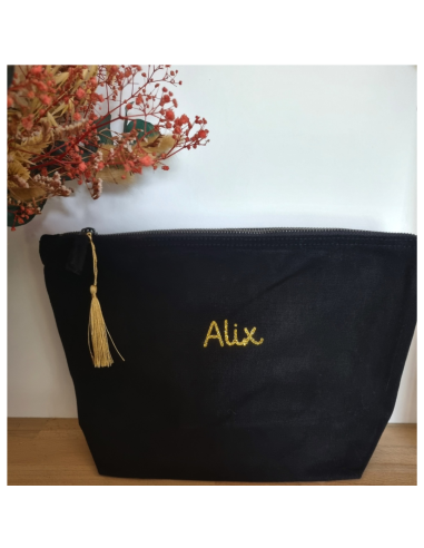Grande pochette personnalisée – 5L  Prénom écriture arrondie