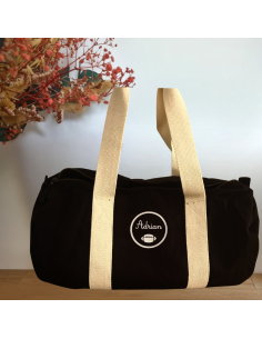 Sac week-end enfant personnalisé – Prénom & Rugby – Coton...
