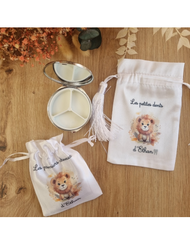 ✨ Coffret Souvenir Bébé – Thème Lion...