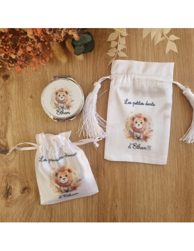 ✨ Coffret Souvenir Bébé – Thème Lion...