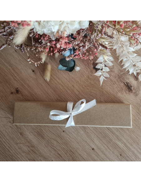 Test de grossesse en bois – Annonce personnalisée Noël