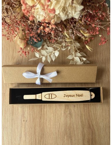 Test de grossesse en bois – Annonce...