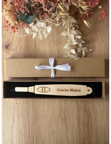 Test de grossesse en bois – Annonce...