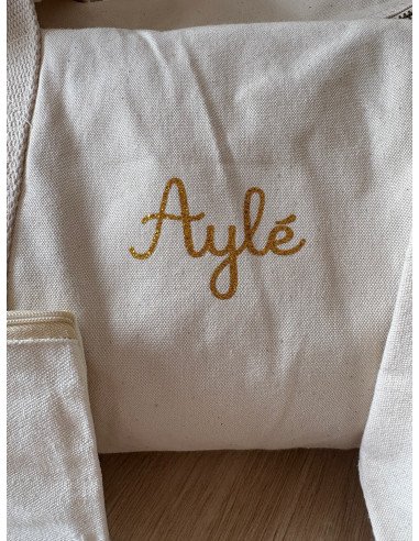 Sac week-end enfant personnalisé – Prénom –...