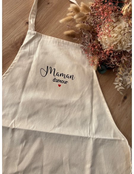 Tablier personnalisé AMOUR