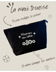 Grande pochette personnalisée – 5L (23×23×11 cm) loto 2