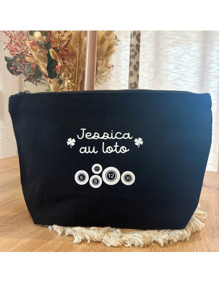 Grande pochette personnalisée – 5L (23×23×11 cm) loto