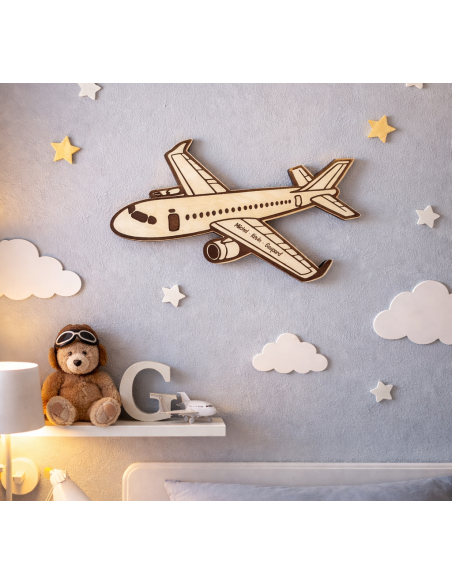 Plaque décorative –  Avion